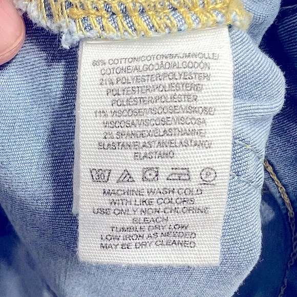 We the Free Just Float On High Rise Flare Denim Frayed Light Wash Jeans Size 27